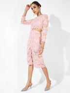 Cutout Fringe Dress