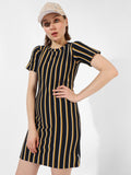 Multicolor Striped Dress