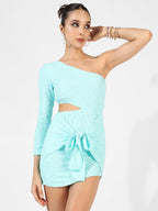 Solid Cutout Dress