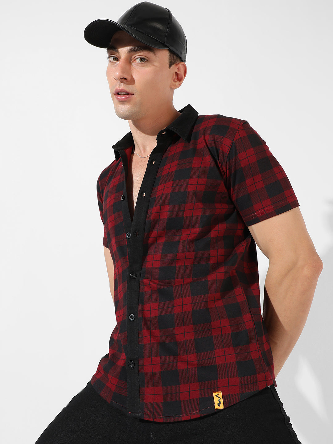 Campus Sutra Tartan Plaid Shirt