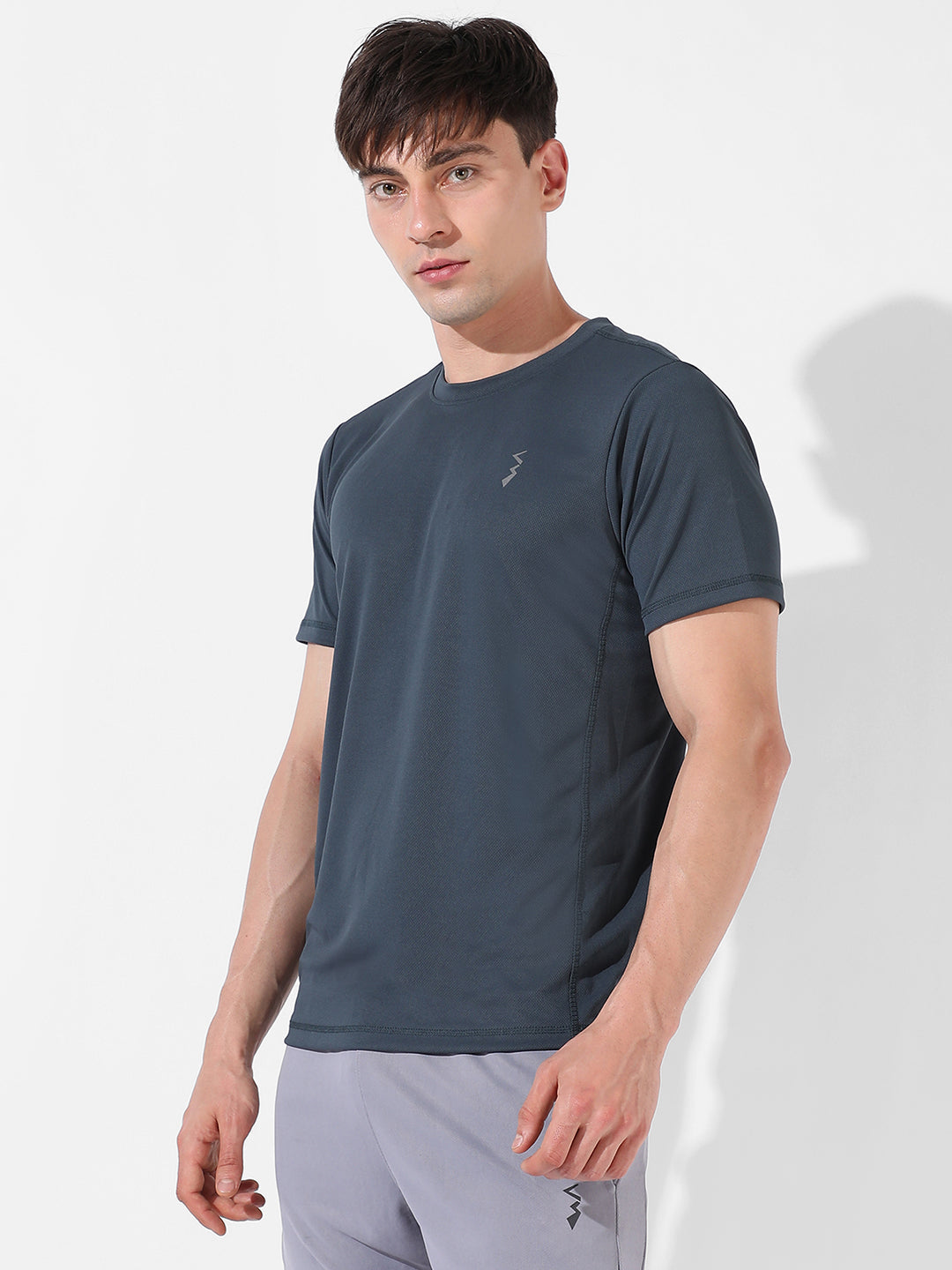 Campus Sutra Basic Activewear T-Shirt