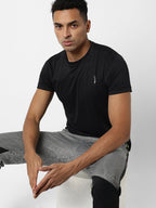 Campus Sutra Basic Activewear T-Shirt