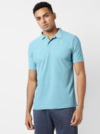 Campus Sutra Basic Activewear Polo T-Shirt