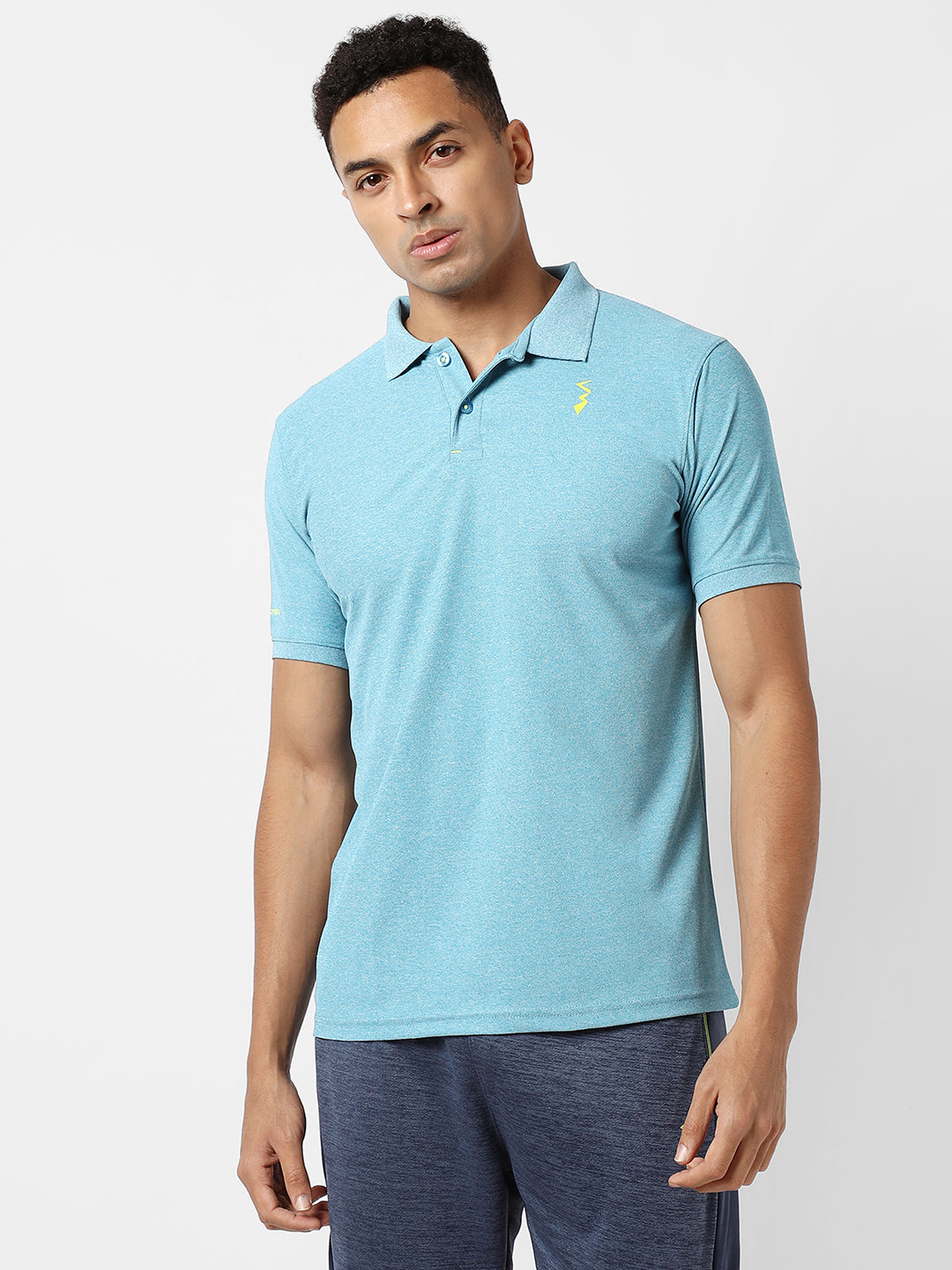 Campus Sutra Basic Activewear Polo T-Shirt