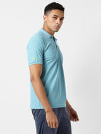 Campus Sutra Basic Activewear Polo T-Shirt