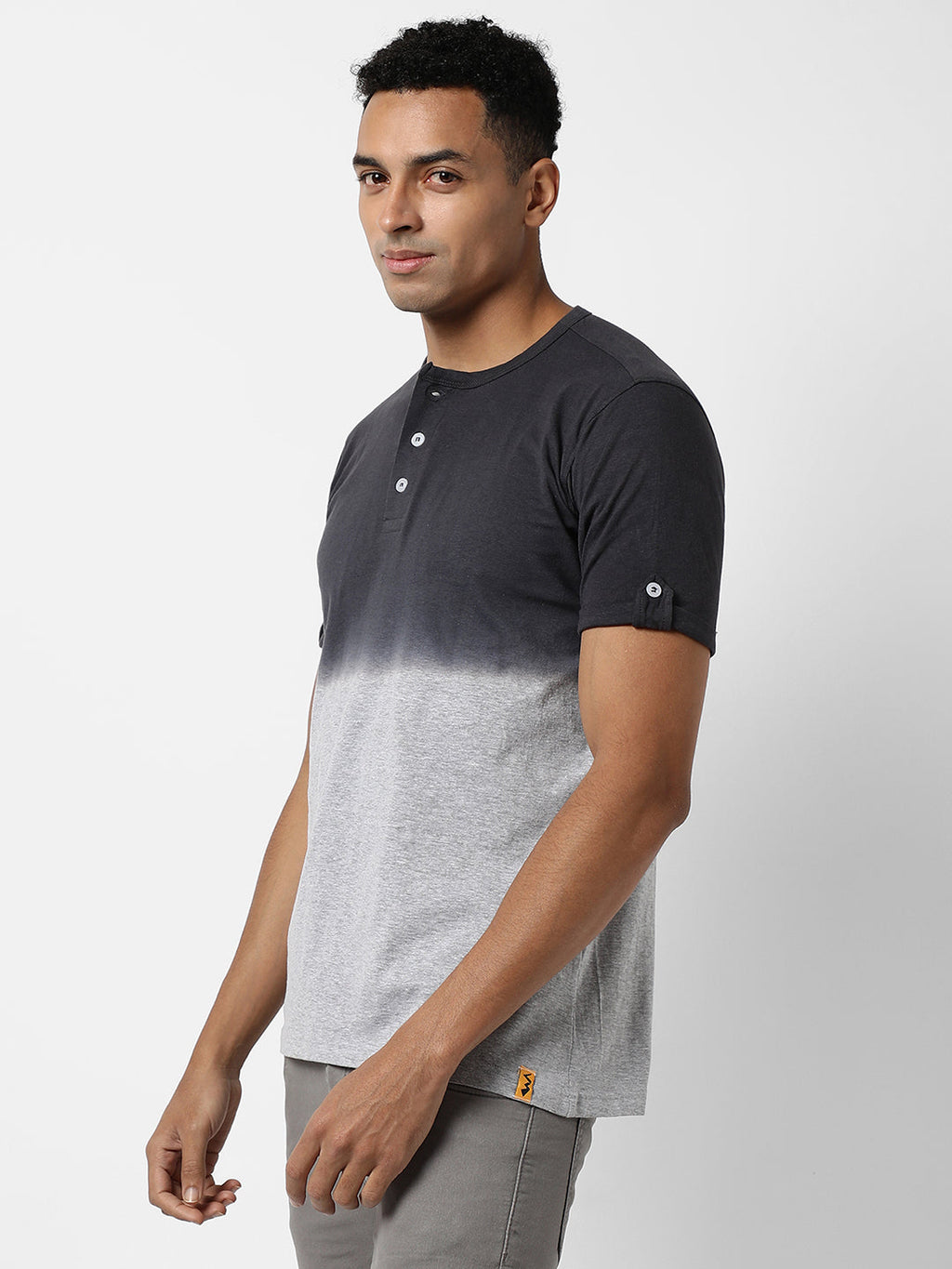 Campus Sutra Colourblocked Casual T-Shirt