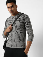 Campus Sutra Printed Casual T-Shirt
