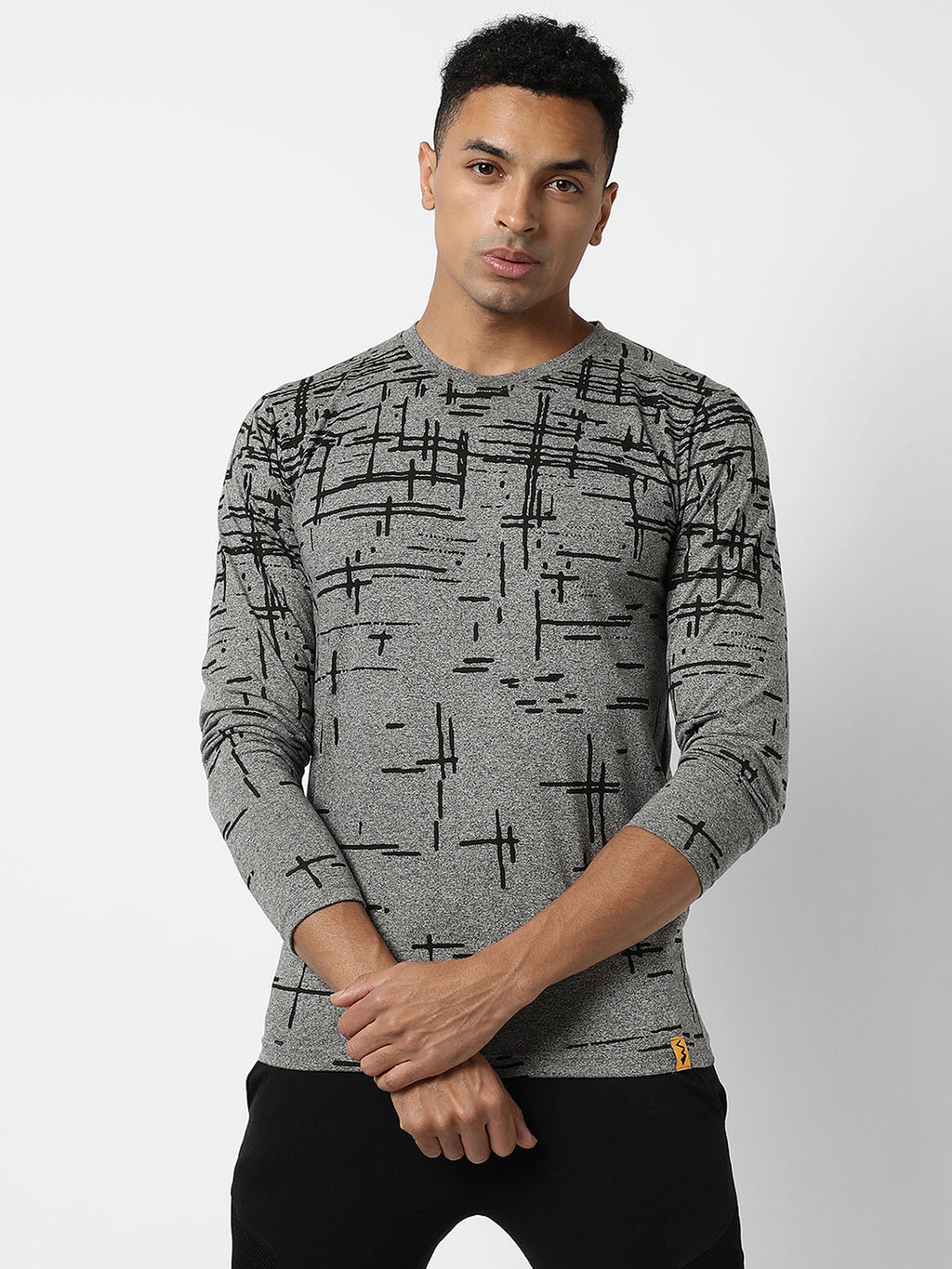 Campus Sutra Printed Casual T-Shirt