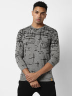 Campus Sutra Printed Casual T-Shirt