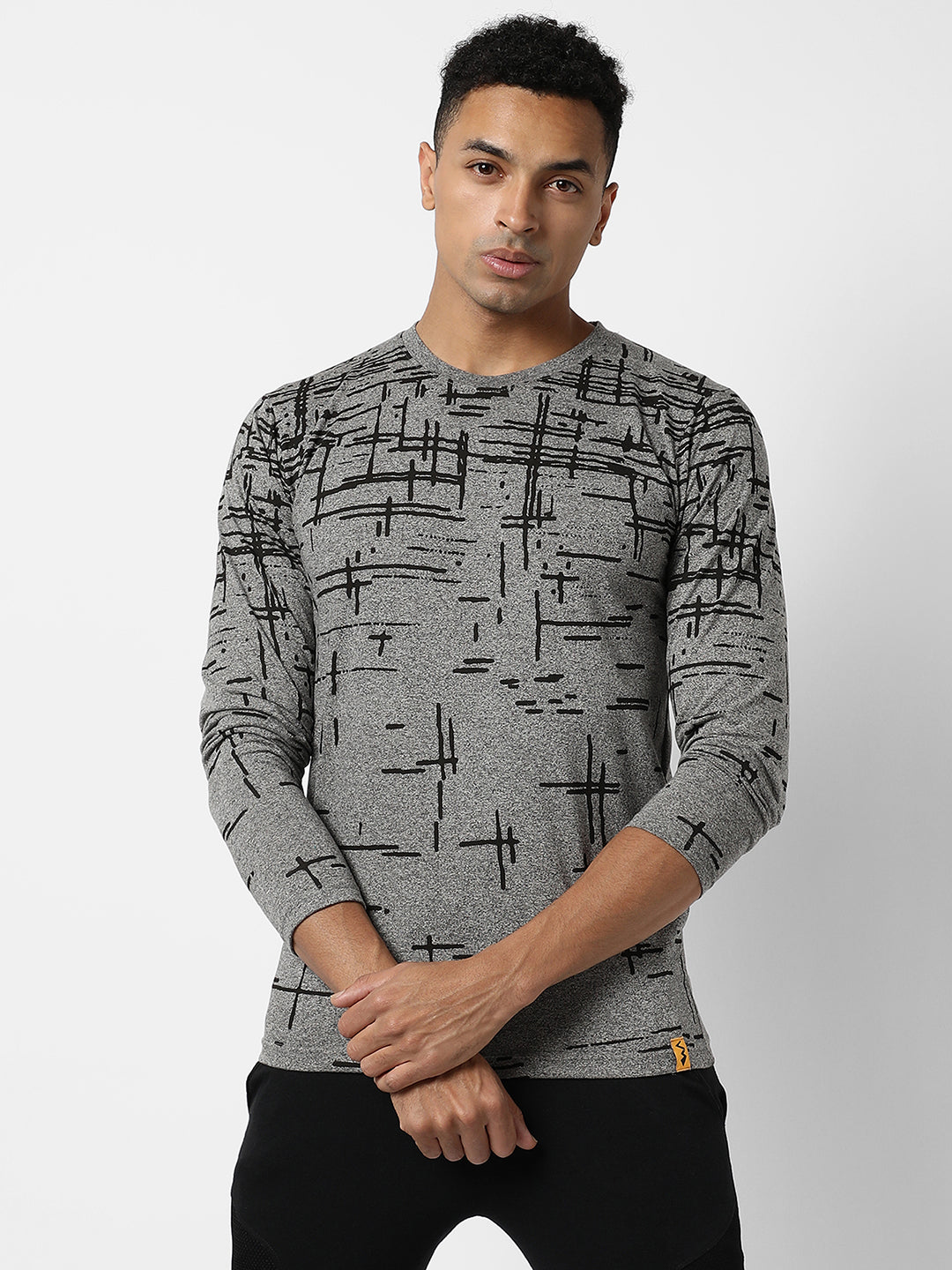 Campus Sutra Printed Casual T-Shirt