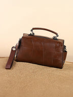 Haute Sauce The Clairemont Hand Bag - Chocolate Brown