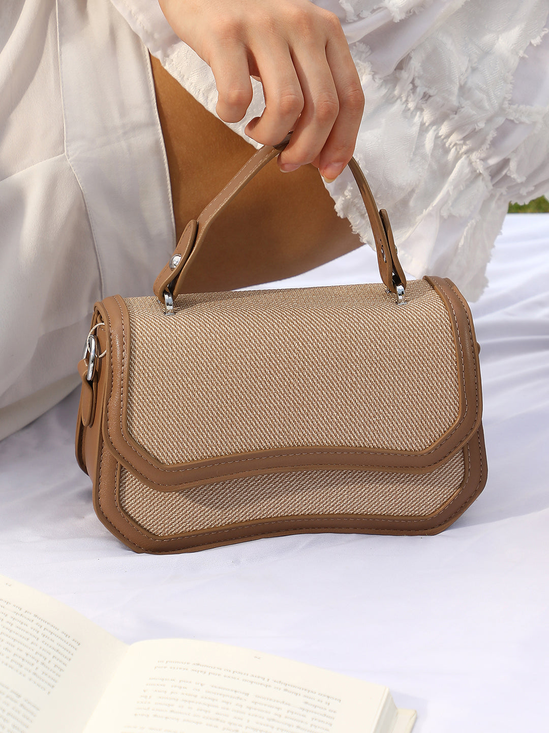 Haute Sauce The Avenue Hand Bag - Peanut Brown