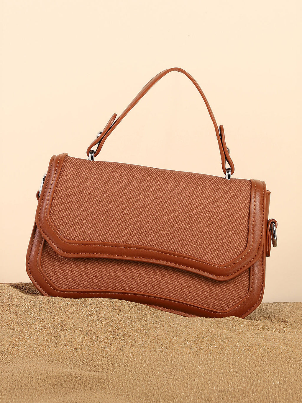 Haute Sauce The Avenue Hand Bag - Terracotta Brown
