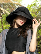 Countryside Sun Hat - Midnight Black