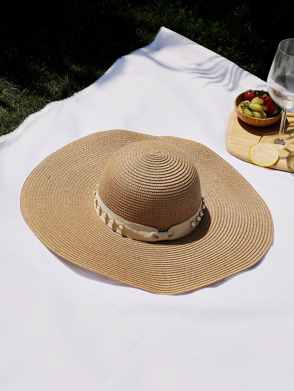 Haute Sauce San-Vito Sun Hat - Tan Brown