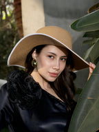Porto Sun Hat - Tan Brown
