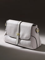 Haute Sauce The Agnes Sling Bag - Ecru White