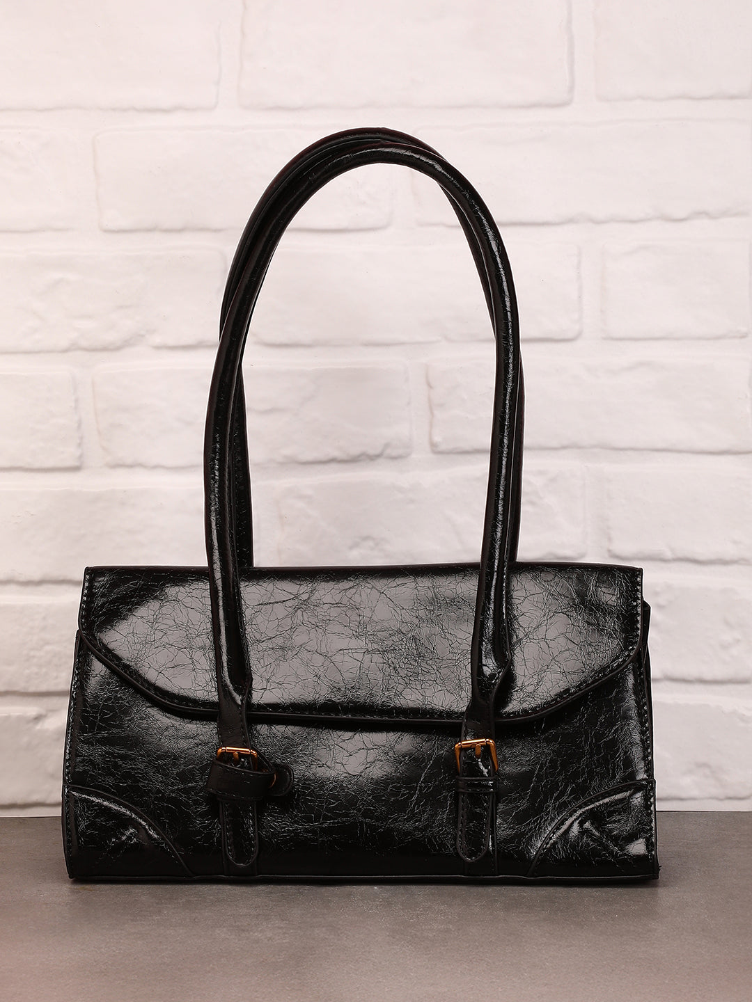 Haute Sauce The Coreline Satchel Bag - Onyx Black
