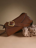 Haute Sauce The Edge-Fold Sling Bag - Chocolate Brown