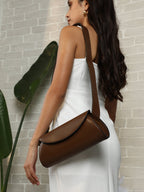 Haute Sauce The Edge-Fold Sling Bag - Chocolate Brown