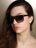 The Cityscape Wayfarer Sunglass - Onyx Black