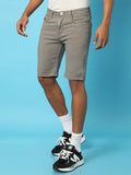 Campus Sutra Chino Denim Shorts