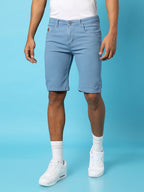 Campus Sutra Chino Denim Shorts