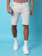 Campus Sutra Chino Denim Shorts