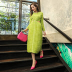 Sherpa Cut-Out Dress