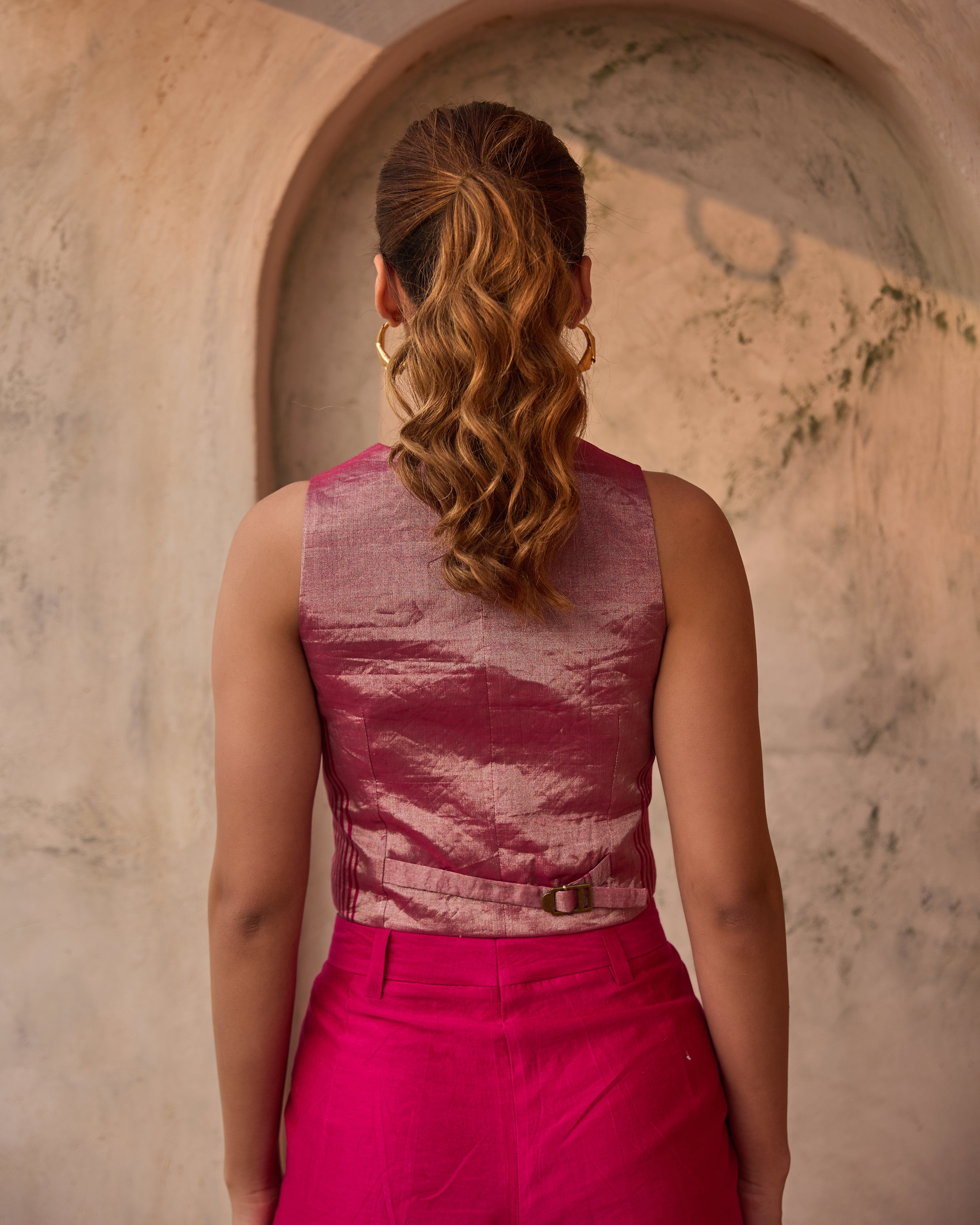 ShopKapaas Sheen Waistcoat - Without Pants