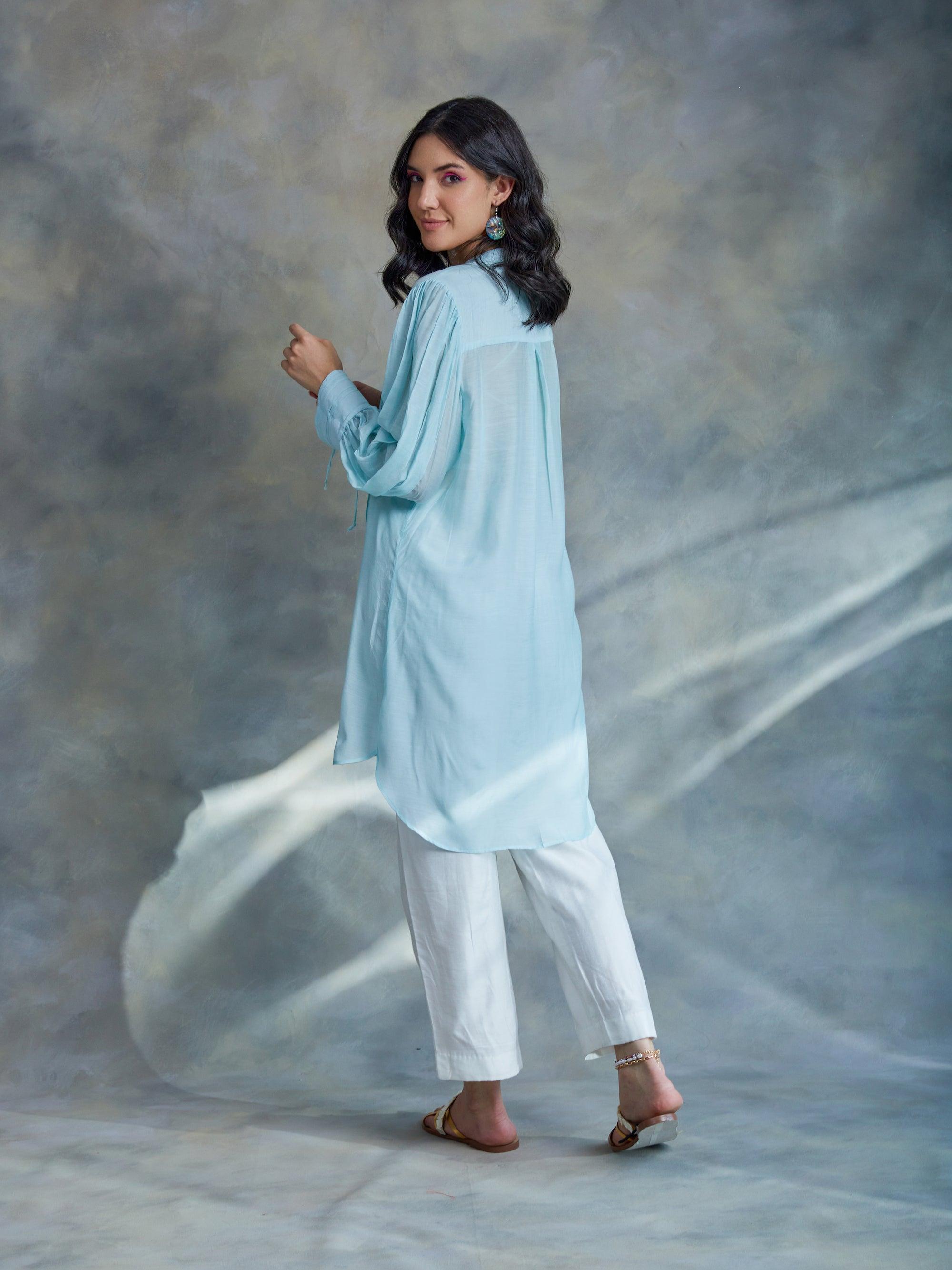 ShopKapaas The Lagoon Pinctuck Shirt