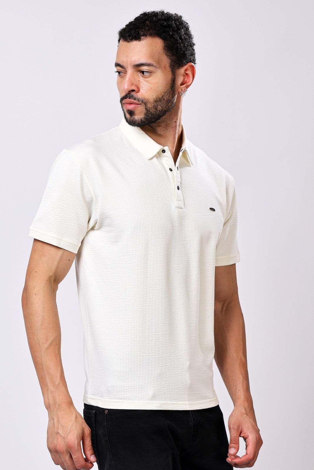 Stylox Men's Half Sleeve Casual Solid T-Shirt