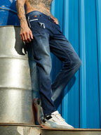 Campus Sutra Tapered Denim Jeans