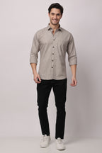 Stylox Regular Fit Full Sleeve Check Casual Shirt For Men's