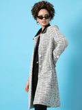 Long Coat With Faux Fur Collar