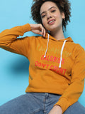 Stylish Printed Hooded Sweatshirt