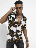 Campus Sutra Maxi Floral Print Shirt