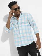 Campus Sutra Tartan Plaid Shirt