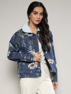 Botanical Denim Jacket