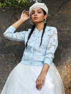 Self-Design Flower Jacket
