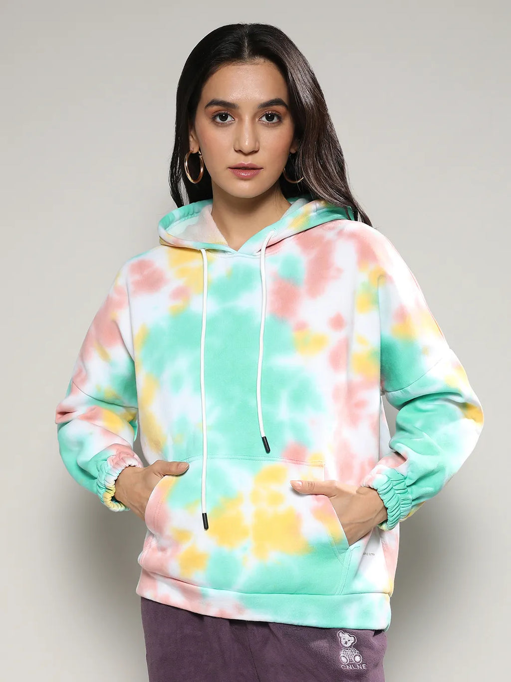 Oversized Tie-Dye Hoodie