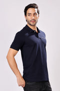 Stylox Full Sleeve Solid Casual Polo T-Shirt For Men's
