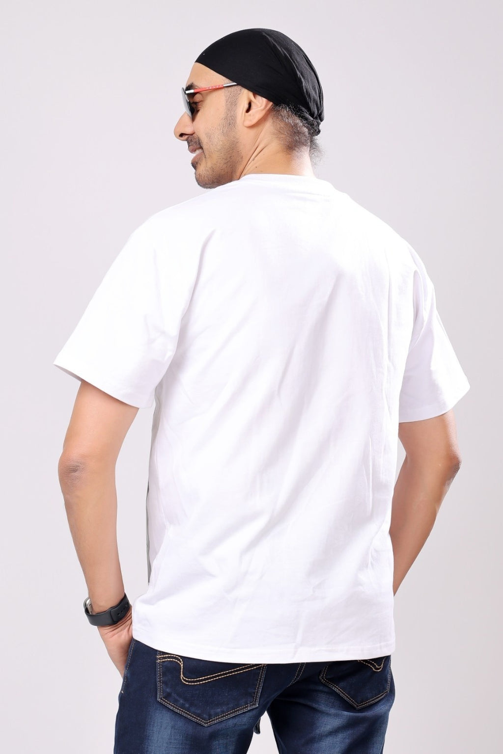 Stylox Men's Round Neck Half Sleeve Printed Casual T-Shirt