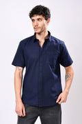 Stylox Regular Fit Half Sleeve Solid Casual Shirt for Men