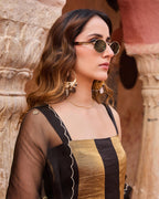 ShopKapaas Zareen Strappy Kurta Set - With Dupatta