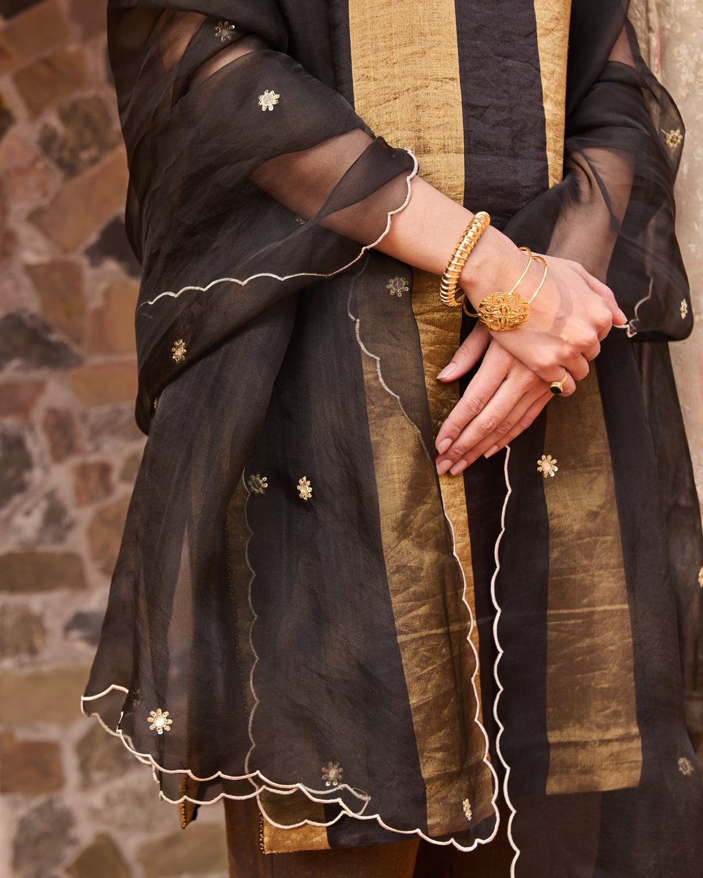 ShopKapaas Zareen Long Kurta Set - Without Dupatta