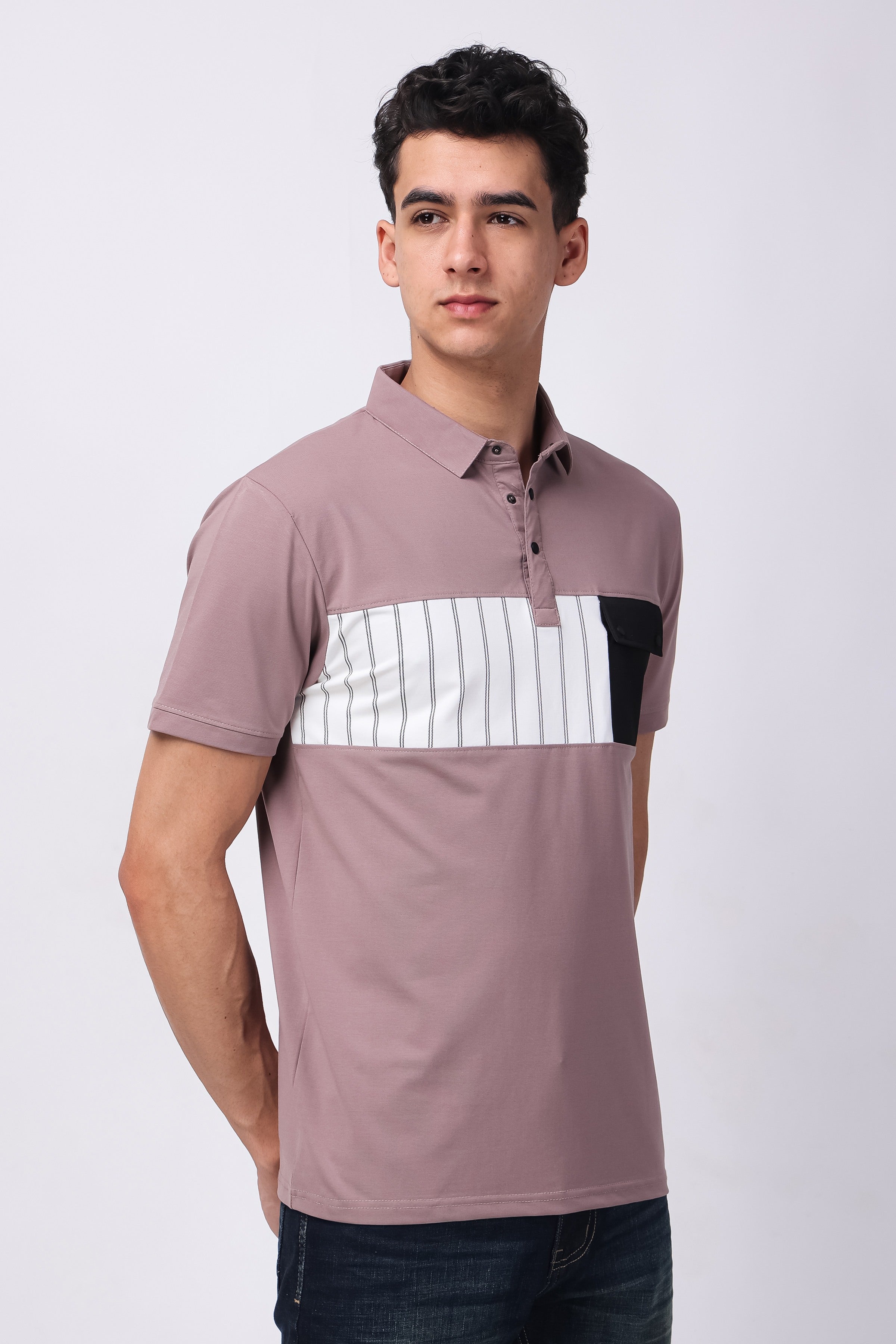 Stylox Men's Half Sleeve Casual Solid T-Shirt