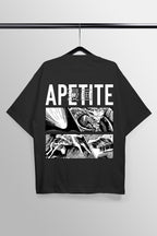 Apetite Black Oversized Tee