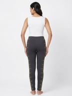 Prakriti Leggings Casual Charcoal Cotton