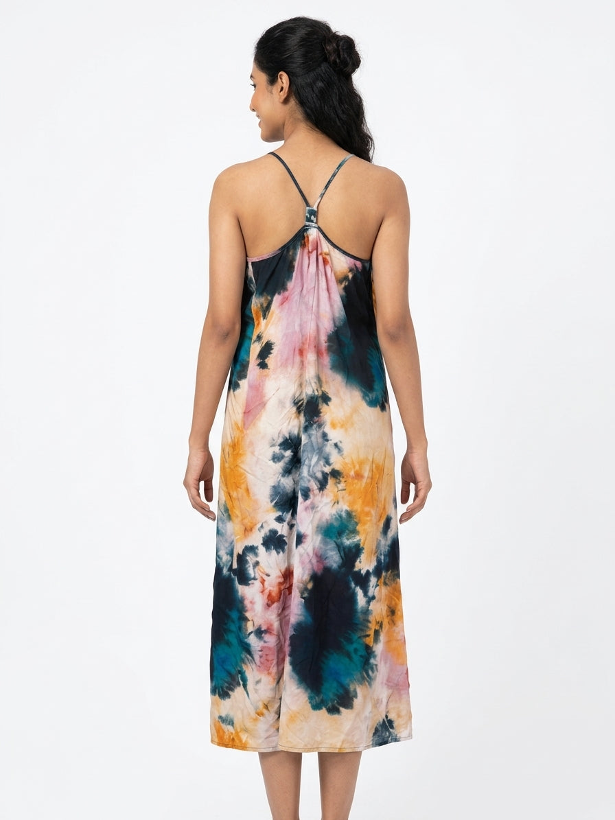 Dress Casual Pink Viscose